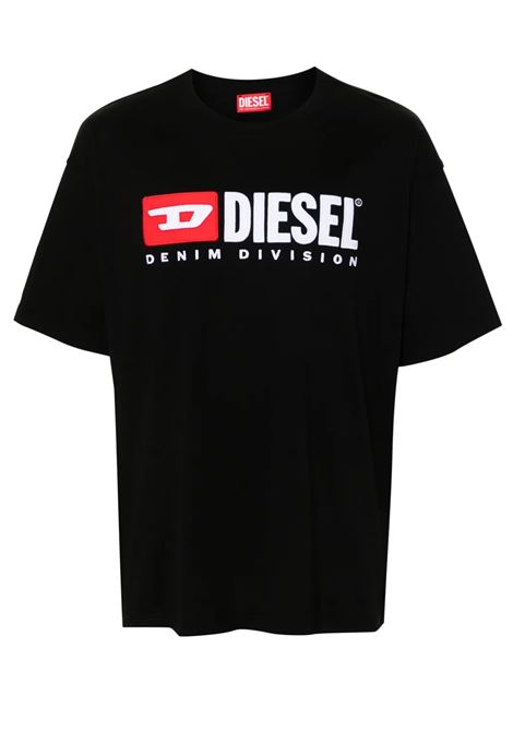 t boxt div t-shirt unisex black DIESEL | A14943 0GRAI9XX